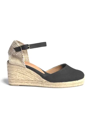 Castaner Dames, Schoenen, Zwart, Maat: 38 EU Katoen