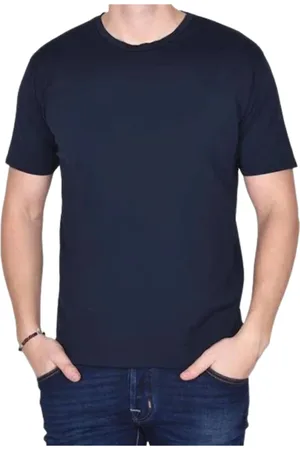 Daniele Fiesoli Heren, Tops, Blauw, Maat: L Katoen