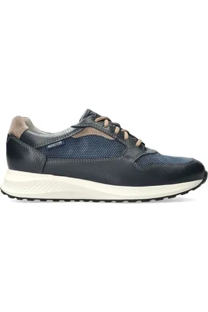 Mephisto Heren, Schoenen, Blauw, Maat: 40 1/2 EU Suède