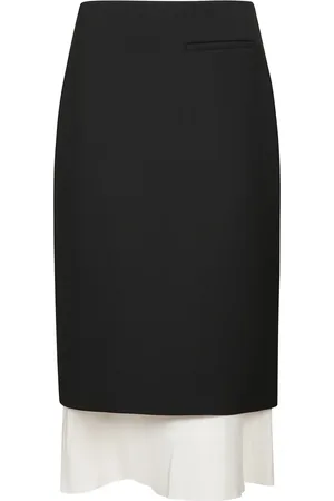 Rohe Dames, Rokken, Zwart, Maat: S Wol
