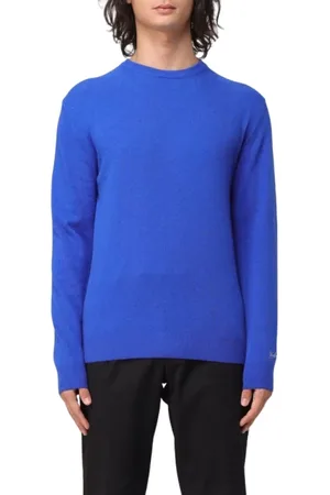 Woolrich Heren, Truien, Blauw, Maat: M Wol