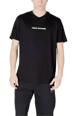 Armani Exchange Heren, Tops, Zwart, Maat: XS Katoen