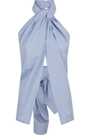 Stella McCartney Dames, Tops, Blauw, Maat: 2XS Katoen