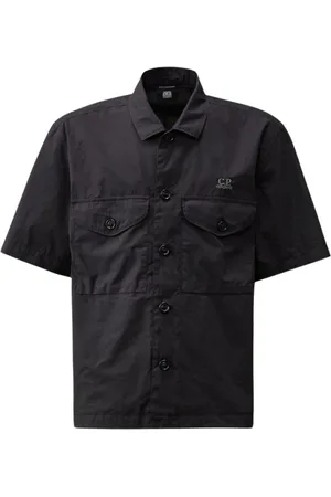 C.P. Company Heren, Overhemden, Blauw, Maat: L Katoen
