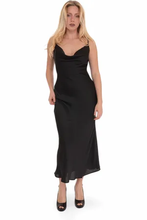 Guess Dames, Jurken, Zwart, Maat: XL Poliester