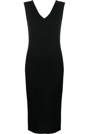 Moncler Dames, Jurken, Zwart, Maat: L Viscose