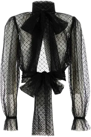 Dolce & Gabbana Dames, Blouses & Shirts, Zwart, Maat: XS