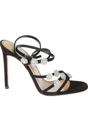 Aquazzura Dames, Schoenen, Zwart, Maat: 36 EU Leer