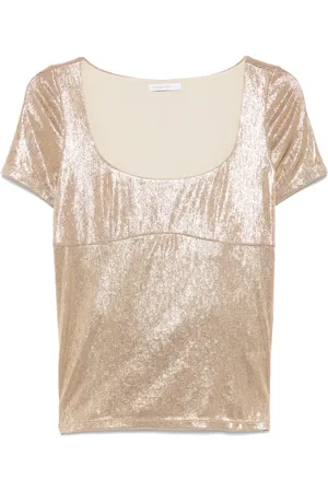 Patrizia Pepe Dames, Blouses & Shirts, Geel, Maat: XS