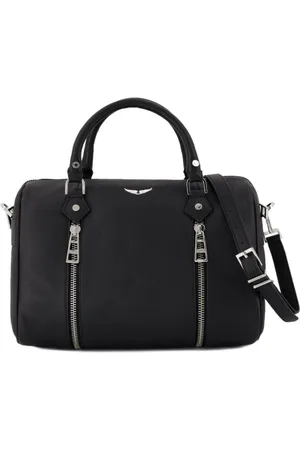 Zadig & Voltaire Dames, Tassen, Zwart, Maat: ONE Size Katoen