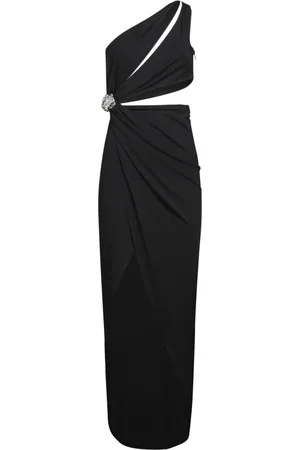 AMEN Dames, Jurken, Zwart, Maat: XS Polyamide