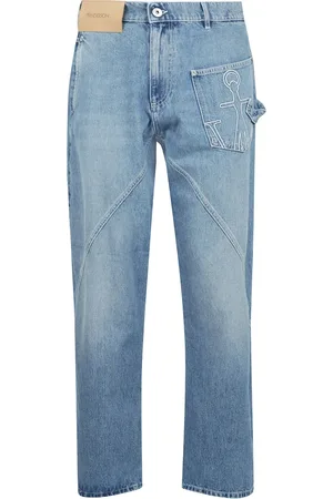 J.W.Anderson Heren, Jeans, Blauw, Maat: W29 Katoen