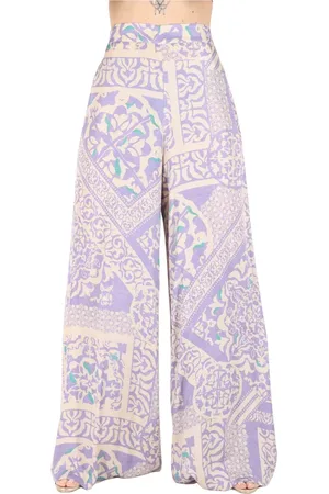 Alessia Santi Dames, Broeken, Veelkleurig, Maat: M