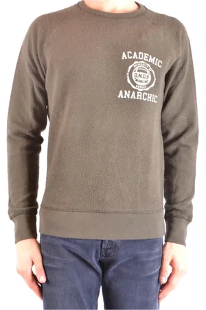 Dondup Heren, Sweatshirts & Hoodies, Bruin, Maat: S