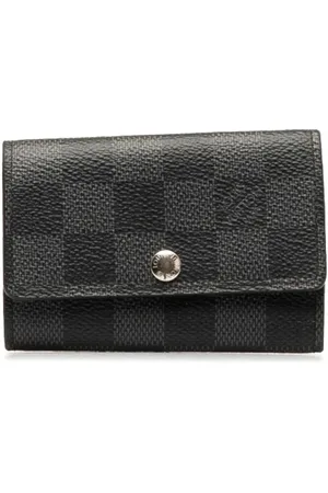 LOUIS VUITTON Dames, Pre-owned, Zwart, Maat: ONE Size Leer
