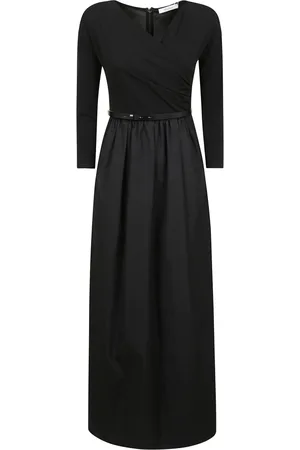 Max Mara Dames, Jurken, Zwart, Maat: L Jersey