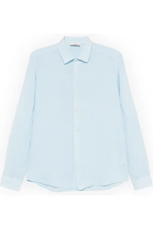 ALTEA Heren, Overhemden, Blauw, Maat: XL
