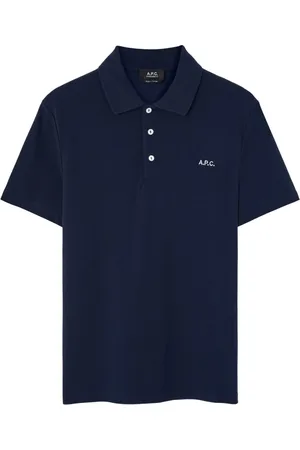 A.P.C. Heren, Tops, Blauw, Maat: L