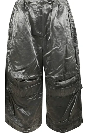 Diesel Dames, Korte broeken, Grijs, Maat: S