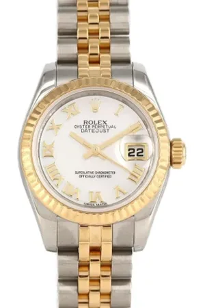 Rolex Dames, Pre-owned, Wit, Maat: ONE Size