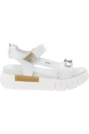 Nero Giardini Dames, Schoenen, Wit, Maat: 38 EU Leer