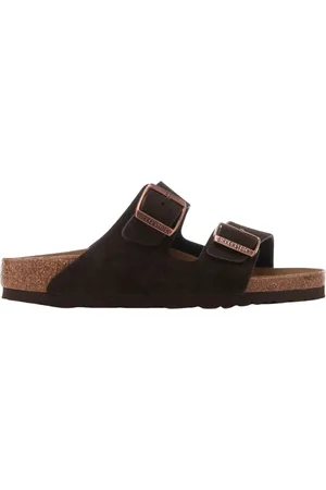 Birkenstock Heren, Schoenen, Bruin, Maat: 43 EU Suède
