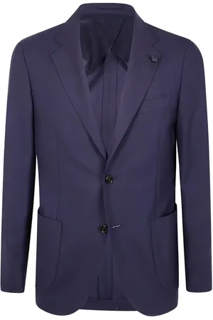 LARDINI Heren, Jassen, Blauw, Maat: L