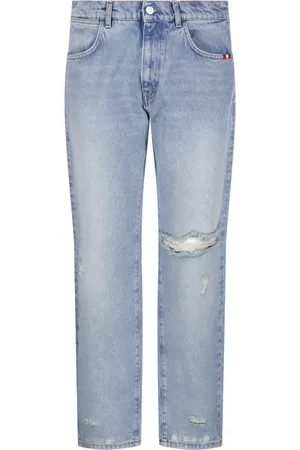 AMISH Heren, Jeans, Blauw, Maat: W30 Denim