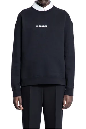Jil Sander Dames, Sweatshirts & Hoodies, Zwart, Maat: L Katoen