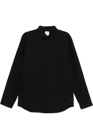 Calvin Klein Heren, Overhemden, Zwart, Maat: M
