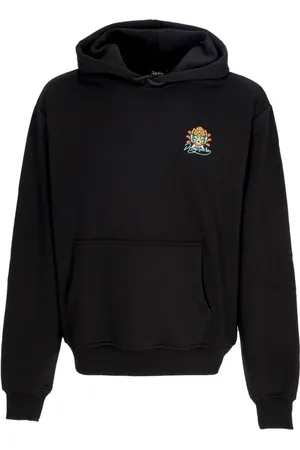 DOLLY NOIRE Heren, Sweatshirts & Hoodies, Zwart, Maat: M Katoen