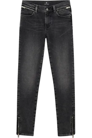 ANINE BING Dames, Jeans, Grijs, Maat: W27 Katoen