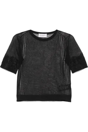 ERMANNO SCERVINO Dames, Tops, Zwart, Maat: M