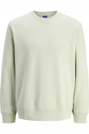JACK & JONES Heren, Sweatshirts & Hoodies, Groen, Maat: S Katoen