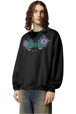 John Richmond Heren, Sweatshirts & Hoodies, Zwart, Maat: L Katoen