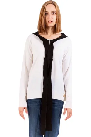 Moschino Dames, Truien, Wit, Maat: M Wol