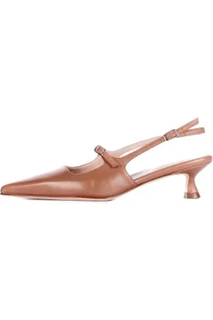 ANNA F. Dames, Schoenen, Bruin, Maat: 40 EU Leer