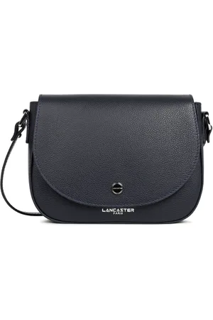Lancaster Dames, Tassen, Blauw, Maat: ONE Size Leer