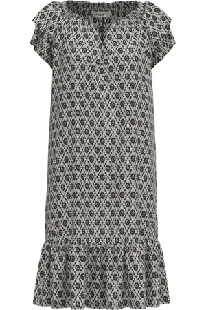 Co`Couture Dames, Jurken, Zwart, Maat: S Viscose