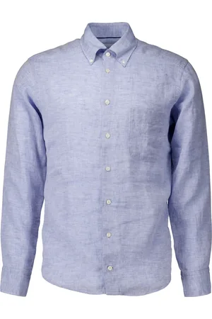 Eton Heren, Overhemden, Blauw, Maat: S