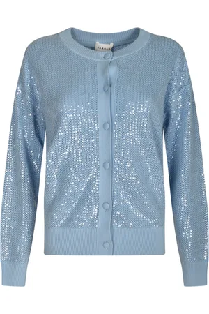 P.A.R.O.S.H. Dames, Truien, Blauw, Maat: S