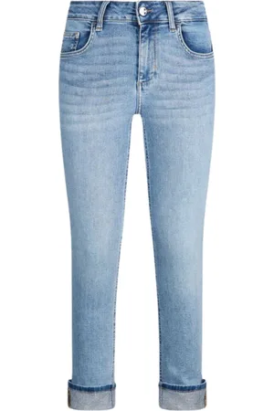 Liu Jo Dames, Jeans, Blauw, Maat: W29 Katoen