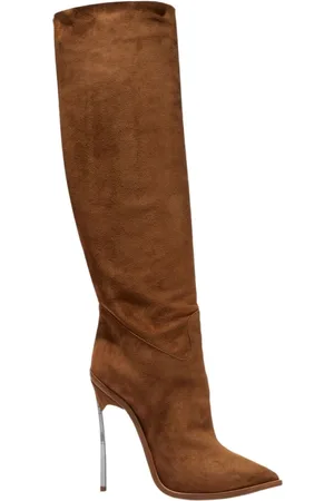 Casadei Dames, Schoenen, Bruin, Maat: 39 1/2 EU Suède