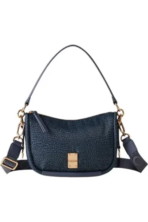 Borbonese Dames, Tassen, Blauw, Maat: ONE Size
