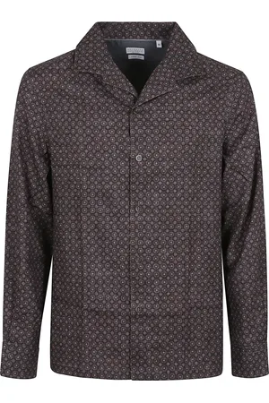 Brunello Cucinelli Heren, Overhemden, Bruin, Maat: M