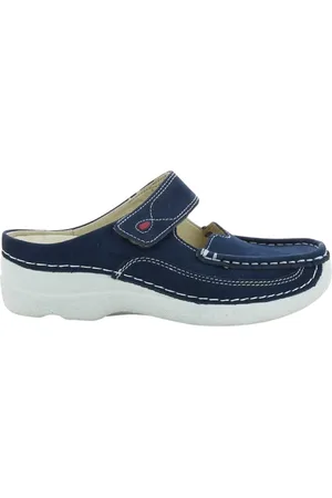 Wolky Dames, Schoenen, Blauw, Maat: 38 EU Wol