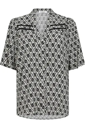 Co`Couture Dames, Blouses & Shirts, Zwart, Maat: XL