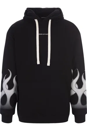 Vision Of Super Heren, Sweatshirts & Hoodies, Zwart, Maat: XS Katoen