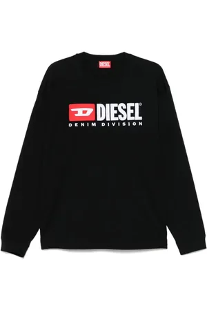 Diesel Heren, Sweatshirts & Hoodies, Zwart, Maat: L Denim