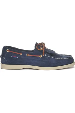 SEBAGO Heren, Schoenen, Blauw, Maat: 41 EU Suède